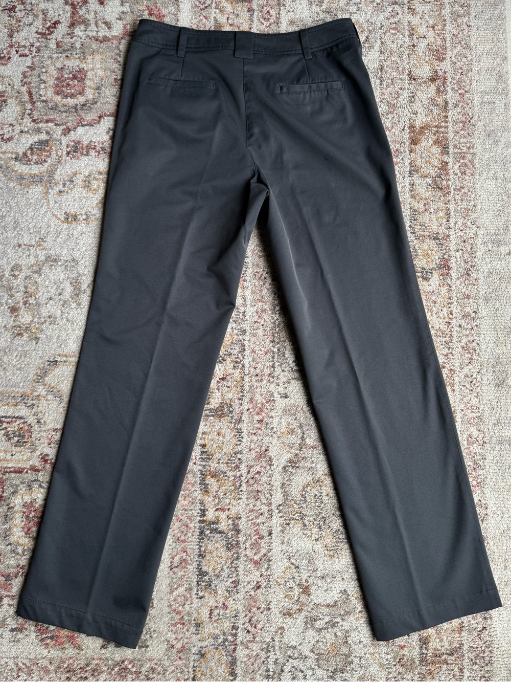 Gg Blue Women’s Gray Straight Leg Golf Pants Size 10 Lightweight - Picture 3 of 4